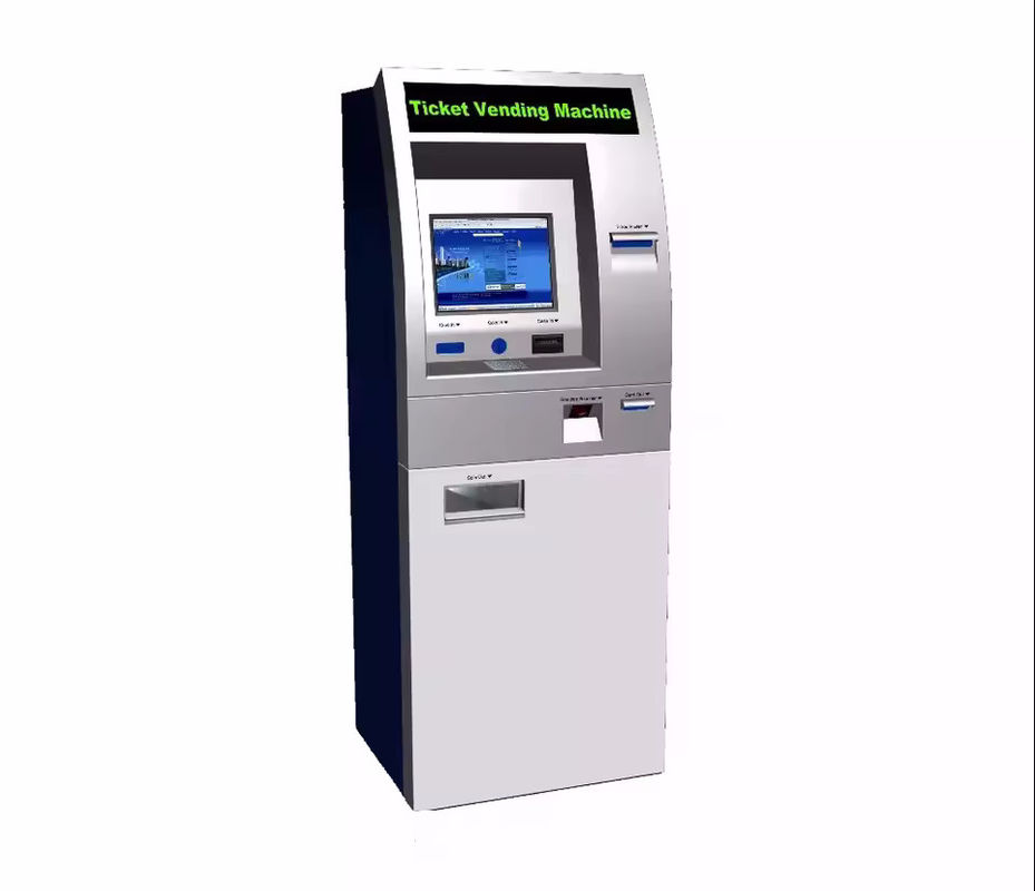 Individuell gestalteter Self-Check-in-Kiosk mit Bargeldakzeptor und 21,5/24/27/32-Zoll-Touchscreen