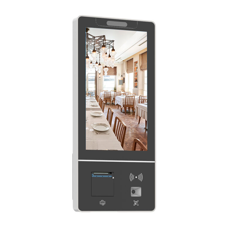 Selbstbedienung Kiosk mit 1920x1080 Auflösung Intel Core I5 und Wandmontage für effizientes Bestellsystem