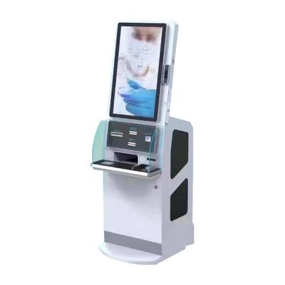 Krankenhaus Touchscreen Selbstbedienung Kiosk 32 Zoll Selbstbedienung Rechnung Zahlung Kiosk 67W